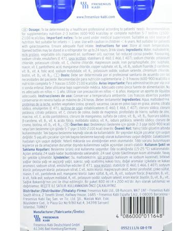 Fresubin Energy Chocolate (4 x 200ml)**G - Buy Online on GoSupps.com