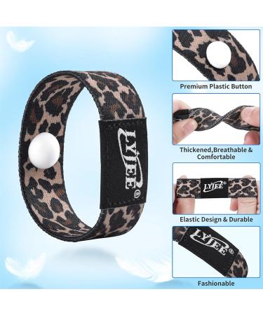 LYJEE Sea Sickness Wristbands - Motion Sickness Relief for Adults & Kids | Acupressure Anti-Nausea Bands for Pregnancy & Cruises - Large Size - Buy Online on GoSupps.com