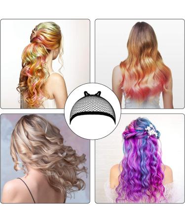 URAQT 4 Pcs Stretchy Nylon Wig Caps - Breathable Unisex Wig Cap for Women and Men - Black - Buy Online on GoSupps.com