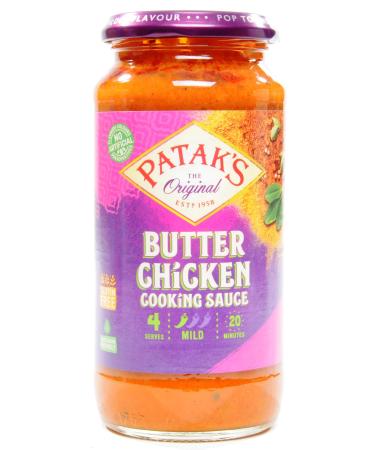 Pataks Indian sauces and pastes Butter Chicken Sauce 2 x 450g
