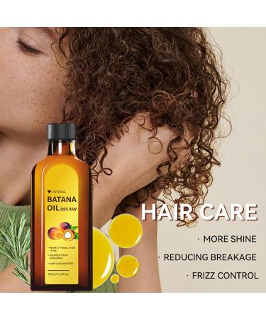 Hair oil for damaged hair 120 ml antifrizz moisturizing care rinse oil for voluminous hair for nighttime use daily routine before showering after cutting for 1 ml 1er Pack - Buy Online on GoSupps.com