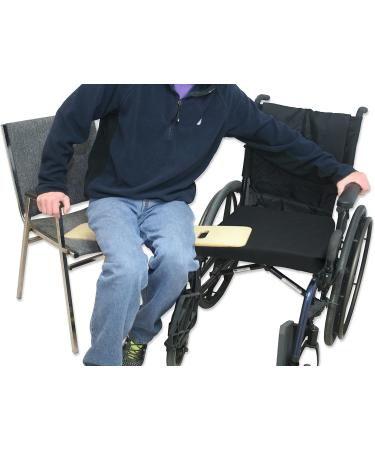 Rehabilitation Advantage Durable Birch Wood Transfer Board Thick x 24 Long with Hand Hole - Buy Online on GoSupps.com