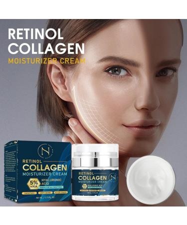 NEYDIAH Collagen Anti-Aging Retinol Face Moisturizer | Wrinkle Reducing Collagen Cream for Men & Women | 3.4 oz Day & Night Hydration - Buy Online on GoSupps.com