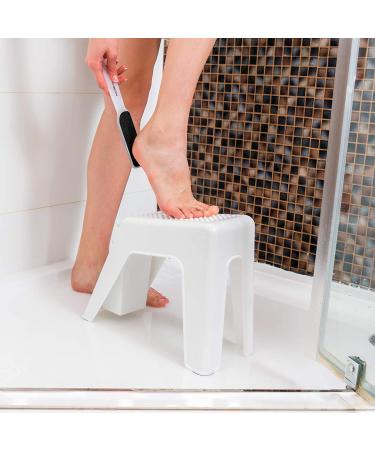 Demi's Home Shower Foot Rest for Pedicures - White Footrest (Supplies Not Included) - Buy Online on GoSupps.com