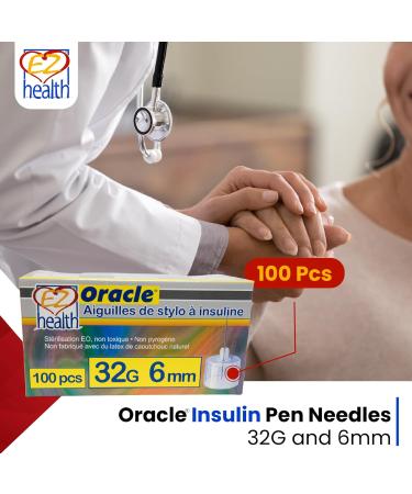 Oracle Insulin Pen Needles 32G 6mm - Buy Online on GoSupps.com