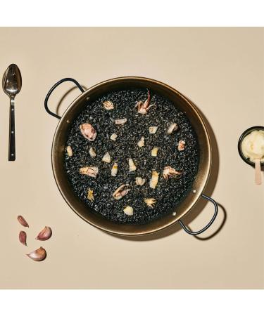 EL PAELLER - Prepared Black Rice | Authentic Flavor Handcrafted | 100% Natural Ingredients from Km.0 | For 2-3 People Gluten Free - Buy Online on GoSupps.com