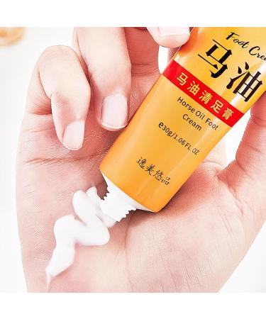  G n rique Horse Oil Foot Cream No Drying Hand Cream Healthy Smooth Feet Balm for Dry Skin Interactive and Natural Cracked Heel Hand Care Product 30g See Picture for More Details - Buy Online on GoSupps.com