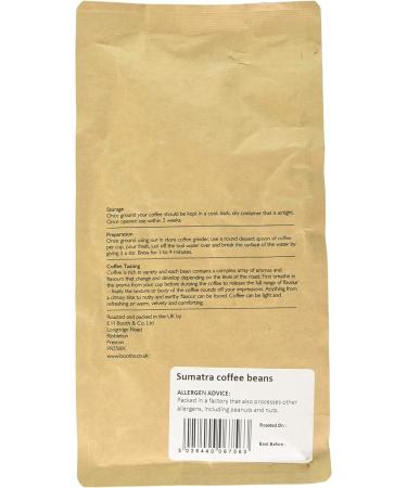 Booths Mandehling Sumatra Roast Coffee Beans 227g - Buy Online on GoSupps.com