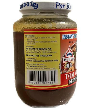 Buy POR KWAN Instant Sour Sop (Tom Yum) Paste - 454 GR | Authentic Thai Flavor - International Shipping - Buy Online on GoSupps.com