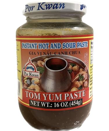POR KWAN - Instant Sour Sop (Tom Yum) Paste - (1 X 454 GR)