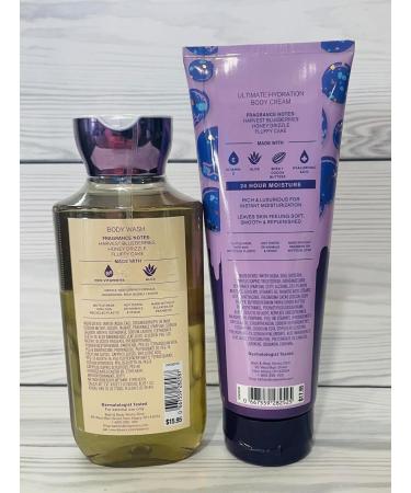 Shop Bath & Body Works Blueberry Bundt Cake Body Cream & Gel Wash Set Hydration & Luxury International Shipping Available - Buy Online on GoSupps.com