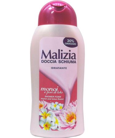 Malizia 12 x MALICE Monoi & Lotus Flower Moisturizing Shower Foam 300ml