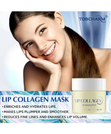 Lip Sleeping Mask(20g) Lip Collagen Lip Mask Overnight Lip Plumper Advanced with Hydridic Acids Lip Mask With Peptide Complex For Lip Wrinkles Repair Overnight Lip Masks - Buy Online on GoSupps.com