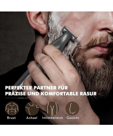 Replacement Blade for Body Razors - Sharp & Safe R-Angle Tips for Face Chest & Legs - Compatible with Kibiy V1131 Trimmer - Buy Online on GoSupps.com