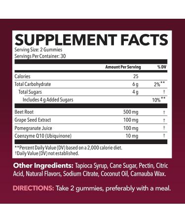 HAVASU NUTRITION Beet Root Gummies with CoQ10 (30 Servings) & French Maritime Pine Bark Extract Capsules (30 Servings) - Buy Online on GoSupps.com