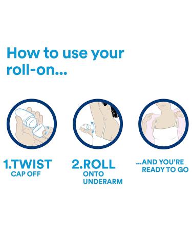 Dove Deodorant Invisible Dry Roll On 50ml - Long-Lasting Protection Worldwide Shipping - Buy Online on GoSupps.com