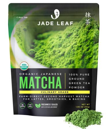 Jade Leaf Matcha Green Tea Powder - 1 OZ (30 G)
