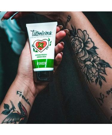Tattoolicious FIXER - The Soothing Cream for New Tattoo with Organic Active Ingredients with Soothing and Calming Properties 75 ml - Buy Online on GoSupps.com