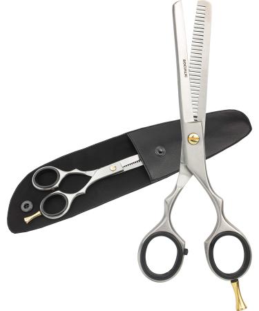 Socialic Effilting scissors incl. Etui - Premium thinning scissors (16.5 cm) made of stainless steel for thinning out hair and trimming |Sharp hair clipper for women and men |precise cut - Buy Online on GoSupps.com