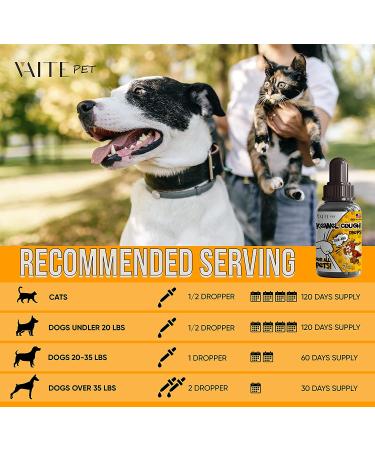 Kennel Cough Drops for Dogs & Cats - 2.01oz - Respiratory & Throat Support - Buy Online on GoSupps.com