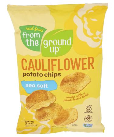 FROM THE GROUND UP Sea Salt Cauliflower Chips, 3.5 OZ