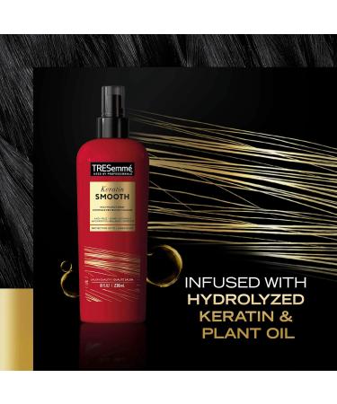 TRESemm Expert Keratin Smooth Hair Care Set - Heat Protection Spray Shine Serum with Marula Oil and Thermal Leave-in Spray Anti-Frizz Products (3 Piece Set) - Buy Online on GoSupps.com