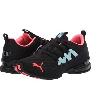 PUMA Women's Riaze Prowl Sneaker 9 - Black/Pink/Aquamarine - Buy Online on GoSupps.com