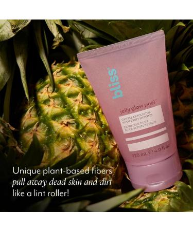 Bliss Brightening Trio: Micro Magic Exfoliating Scrub Bright Idea Vitamin C Serum & Jelly Glow Peel Cleanser - Clean & Vegan Skincare - Buy Online on GoSupps.com