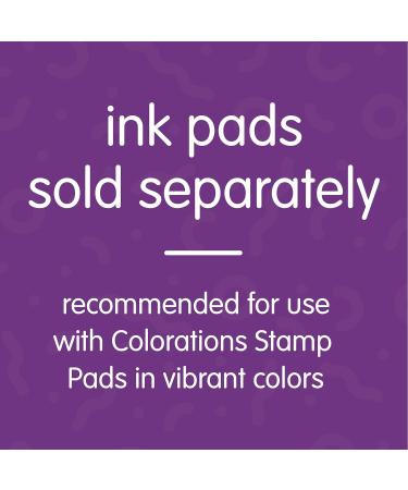 Colorations Lowercase Letter Stampers Set - Easy to Hold & Grasp, Set of 26 ABC Stampers for Kids Learning Alphabet Recognition, Ideal for Decorating & Card Making - Buy Online on GoSupps.com