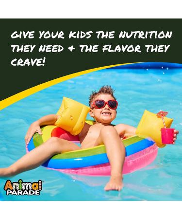 Nature's Plus Animal Parade Liquid Childrenâ€™s Multi-Vitamin - Tropical Berry 8 fl oz - Buy Online on GoSupps.com