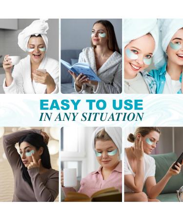 Retinol Collagen Under Eye Patches - Reduce Puffiness & Dark Circles | Anti-Aging Skin Treatment - 60 Gel Pads - Buy Online on GoSupps.com