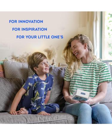 Buy Sensory 360 U-Shaped Astronaut Toothbrush for Kids 2-7 | Electric Kids Toothbrush with Memory Function & 5 Modes - Travel Essentials (Blue - Buy Online on GoSupps.com