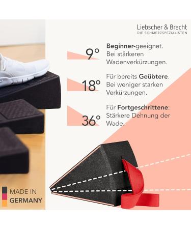 Liebscher & Bracht Original Knieretters - Calf Trainers with Steps Foot & Leg Extensions Made in Germany App Exercises - International Shipping Available - Buy Online on GoSupps.com