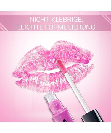 Manhattan Oh My Gloss! Lip Care - Moisturizing Gloss in Glamour Berry 180 (6.5ml) | Fresh Shine & Color - Buy Online on GoSupps.com