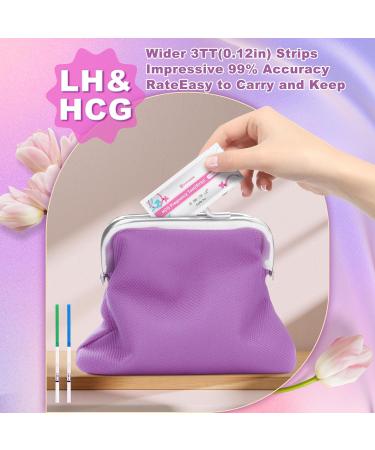 SYNTHGENE Ovulation & Pregnancy Test Strips - 25 LH & 10 HCG Accurate Tracking Early Detection - 35 Count with Urine Cups - Buy Online on GoSupps.com