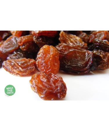 Wholefood Earth Raisins Thompson secs sans p pins - Sans OGM - V gans - Sans produits laitiers - Sans sucre ajout - 1 kg - Buy Online on GoSupps.com