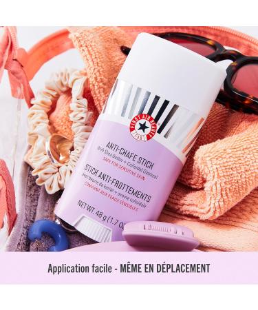 First Aid Beauty Stick anti frottement au beurre de karit + farine d'avoine collo dale - Prot ge le frottement de la peau pendant 10 K pas arr te le frottement du corps avec une douceur - Buy Online on GoSupps.com