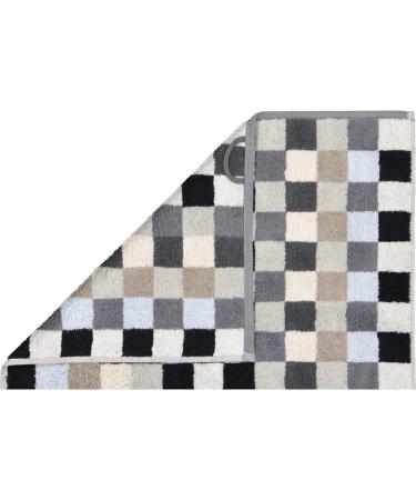 Caw Home Towels Unique Check 942 Anthracite - Luxury Guest Towel 30x50 cm | Soft & Absorbent | International Shipping Available - Buy Online on GoSupps.com