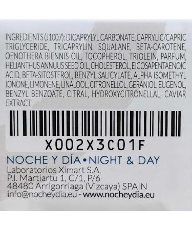 Noche Y Dia Caviar Firming Oil - Anti-Aging Face Serum with Vitamin E for Fine Lines & Wrinkles - 20mL - Firm & Lift Skin - Buy Online on GoSupps.com