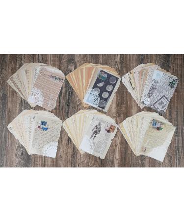150 Sheets Vintage Scrapbook Paper Craft Kit for Bullet Journals & Planners - Buy Online on GoSupps.com