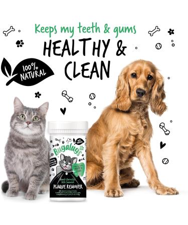 BUGALUGS Plaque Off Remover For Cats 70g Teeth & Bad Breath 100% Natural | Plaque Off Cats No Need For Cat Toothbrush or Cat Toothpaste | Remove Cat Bad Breath & Plaque Remover For Cats Cat 70g - Buy Online on GoSupps.com