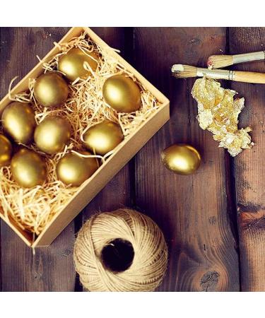 Tamicy 500 Sheets Metallic Gold Foil Leaf Paper - Craft & Decorate with 10 Colors - Ideal for Slime, Gilding, Nail Art, Painting & DIY Projects - Buy Online on GoSupps.com