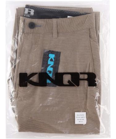 KNQR Men's Quick Dry 4-Way Stretch Outdoor Sport Pants - 30 Heather Blue - Buy Online on GoSupps.com
