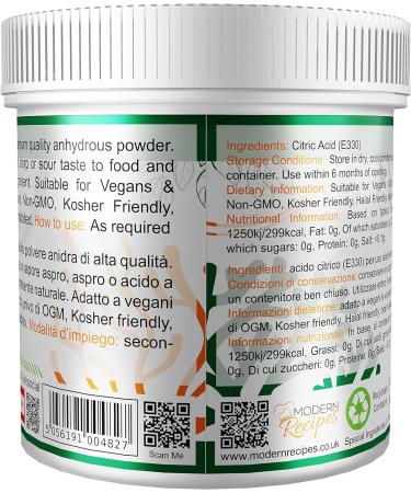 Special Ingredients Citric Acid Powder 10kg - Premium Quality, Vegan, Non-GMO, Non-Irradiated - Recyclable Container | 10 kg - Buy Online on GoSupps.com