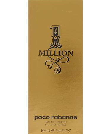 Paco Rabanne 1 Million for Men Eau de Toilette Spray 3.4 Ounce - Buy Online on GoSupps.com