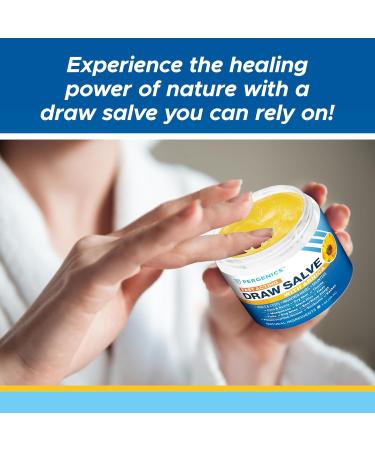 Pergenics Drawing Salve with Arnica Ointment for Dry Skin Cuts Burns Rash Poison Ivy Oak Itching Insect Bites Bee Sting Ingrown Hair 1 Oz - Buy Online on GoSupps.com