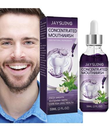 Ailopta Mouthwash for Bad Breath | 59ml Cool Mint Alcohol-Free No Dyes or Sweeteners - Buy Online on GoSupps.com