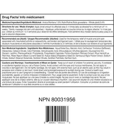 LivRelief Extra Strength Chronic Angry Pain Relief Cream with Arnica 50g - Buy Online on GoSupps.com