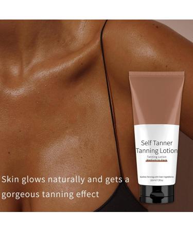  G n rique Self Tanning Lotion For Women Sunless Tanning Lotion - Natural Tanning Progressive Tanning Cream Refreshing Self Tan Butter Sunless Tanning Tanning For Women - Buy Online on GoSupps.com