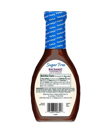 Maple Grove Farms Sugar Free Balsamic Vinaigrette Salad Dressing - 8 oz - Buy Online on GoSupps.com